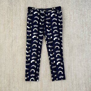 Anthropologie Cartonnier Cropped Cotton Trousers Pants 10